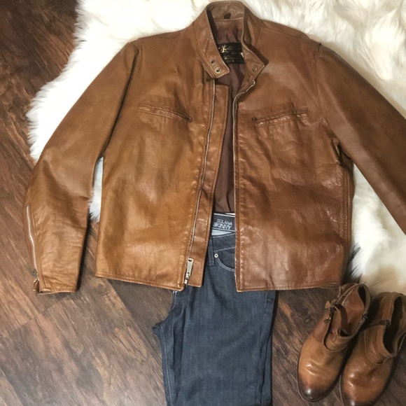 sears leather jacket